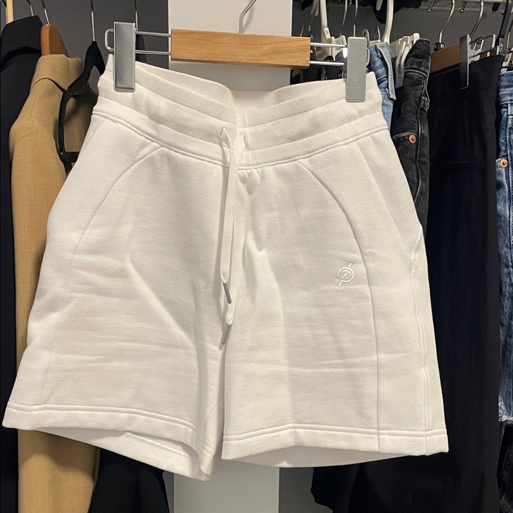 Lululemon Athletica White Athletic Shorts